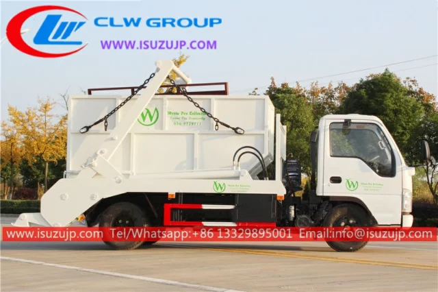 ISUZU ELF 4cbm Mini Skip Loader Truck Isuzu Truck Manufacturer