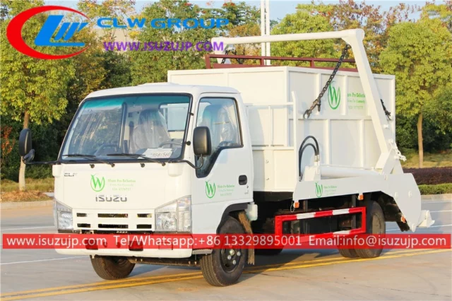 Isuzu Elf Cbm Mini Skip Loader Truck Isuzu Truck Manufacturer