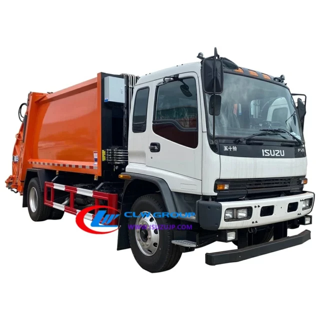 Isuzu Fvr Cbm Garbage Compression Recycling Truck