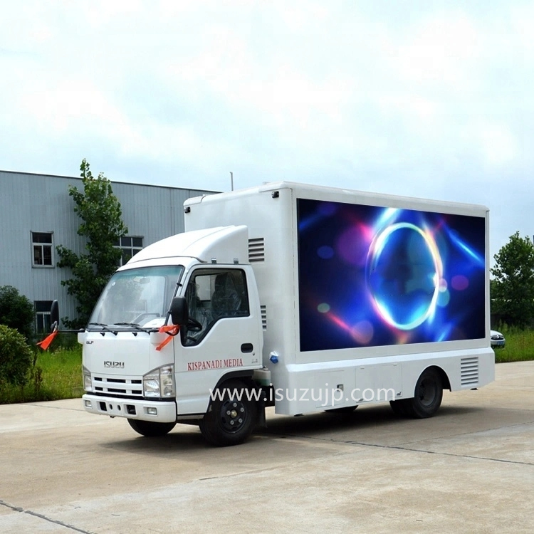Camion publicitaire à led ISUZU NHR 6.8 mètres carrés - Fabricant de camions  Isuzu, Camion-citerne, Camion à ordures