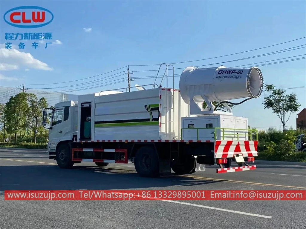 Dongfeng 12000L dust prevention spray truck