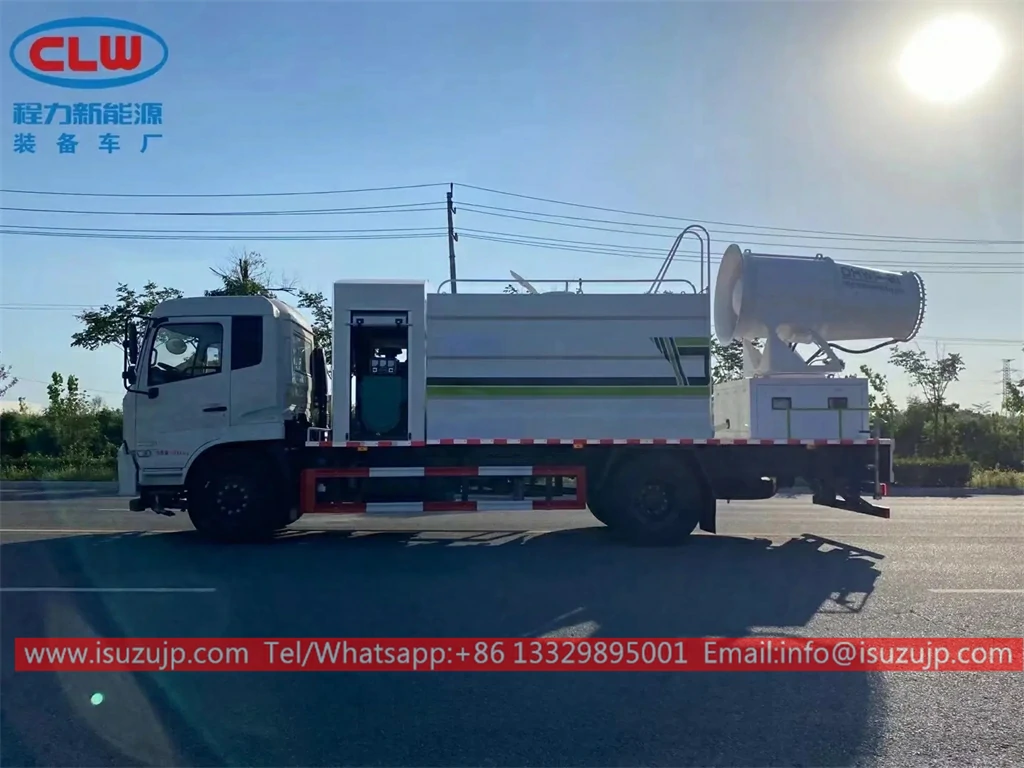 Dongfeng 12cbm dust control sprayer truck