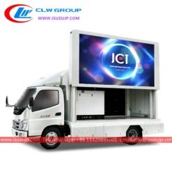 Isuzu 3 côtés écran LED Mobile camion, véhicule d'affichage à LED - Chine Écran  LED camion et véhicule prix