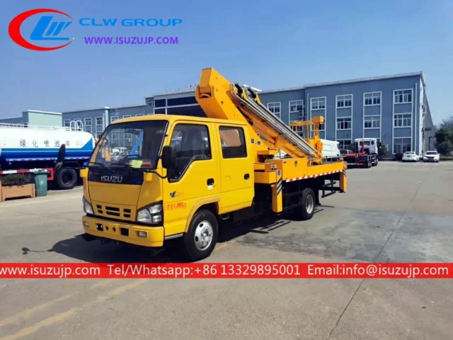 ISUZU 16m aerial bucket truck for sale - Isuzu Truck Manufacturer ...