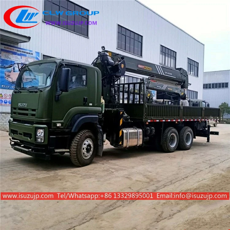 ISUZU 16t crane truck for sale Philippines