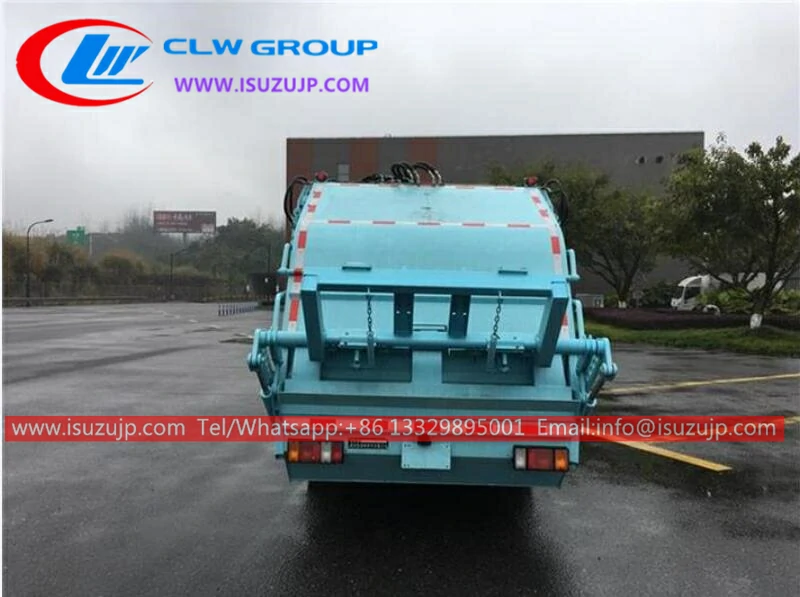 ISUZU 4K-ENGINE garbage truck compactor for sale in Pakistan