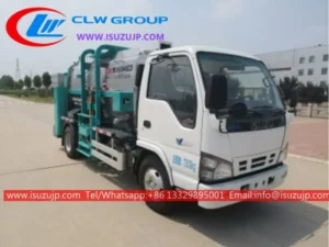 ISUZU 4cbm waste bin trucks for sale Trinidad and Tobago