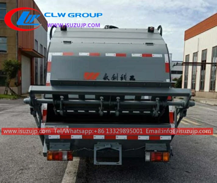 ISUZU 5 ton garbage compactor truck for sale in Laos