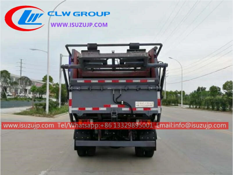 ISUZU 5 ton garbage compactor truck price in Mongolia