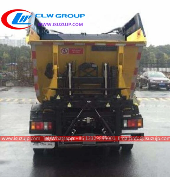 ISUZU 5cbm electric rubbish truck for sale in Burundi