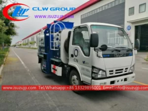 ISUZU 5m3 front load dumpster truck Barbados