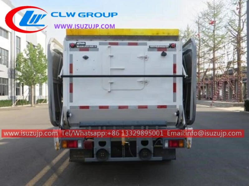 ISUZU 8cbm electric trash truck price in Cameroon