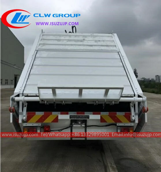 ISUZU GIGA 16m3 hybrid garbage truck for sale in Mozambique