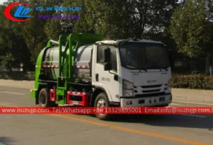 ISUZU KV100 side load garbage trucks for sale in South Africa