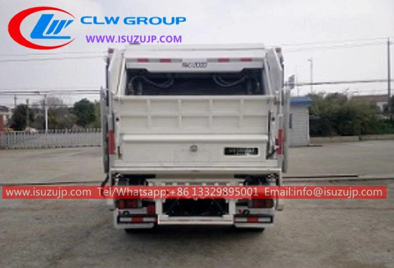 ISUZU KV600 recycling garbage truck for sale in Cote d'Ivoire