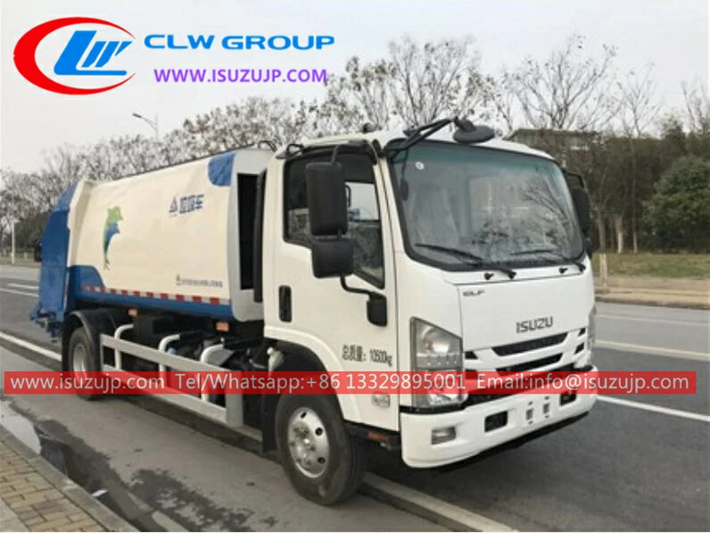 ISUZU M600 republic garbage truck for sale in Ghana