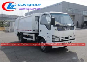 ISUZU NJR small garbage truck for sale in Cape Verde