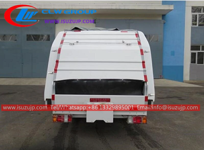 ISUZU NJR small garbage truck price in Cape Verde