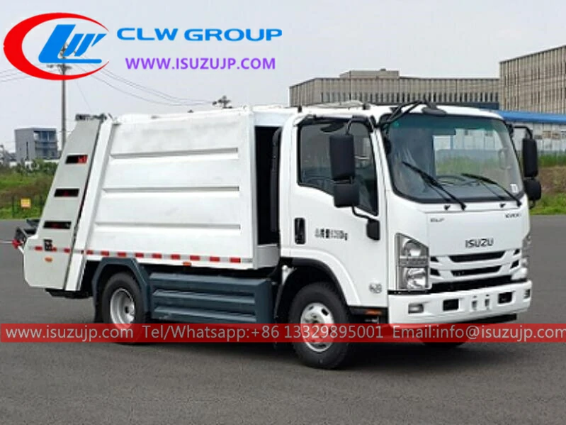 ISUZU NMR 4cbm garbage disposal truck for sale in Somalia