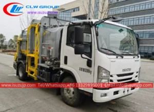 ISUZU NMR side loader trash truck Zimbabwe