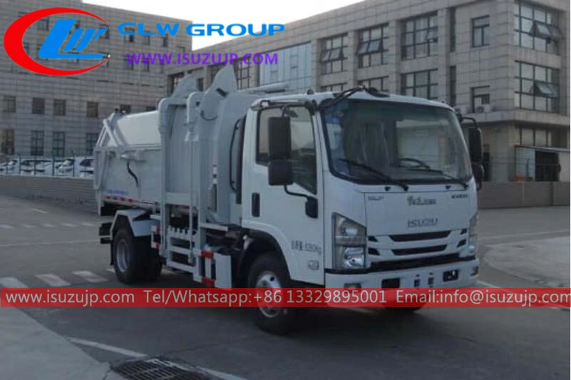 ISUZU NPR front loader garbage truck Uganda