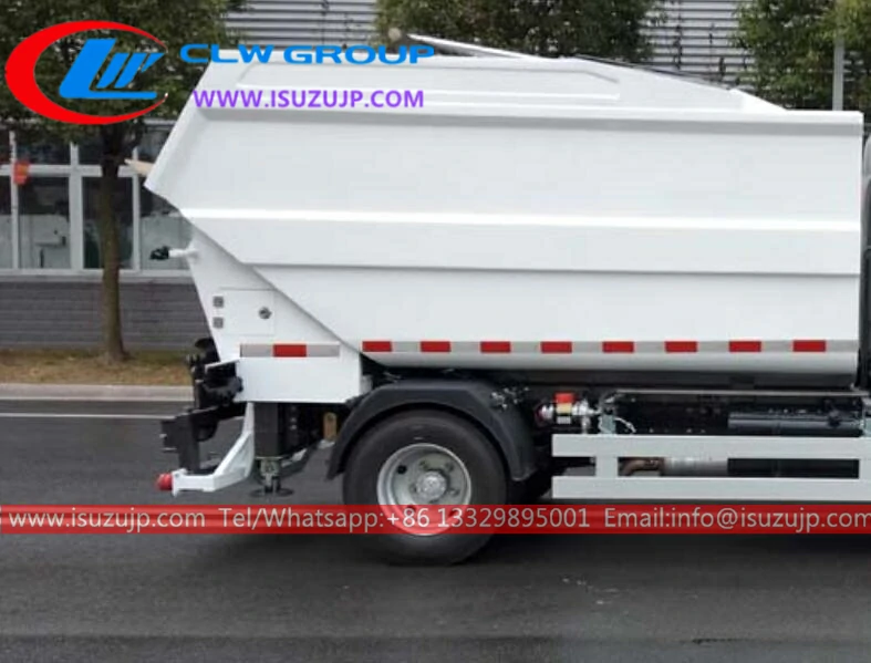 ISUZU new way garbage trucks for sale in Djibouti