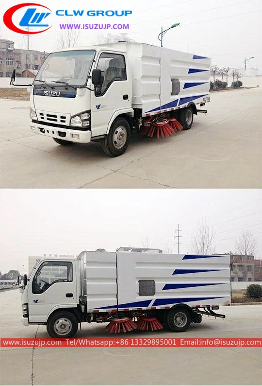 ISUZU street sweeper vacuum truck for sale philippines