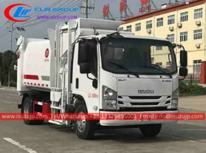 ISUZU waste management front loader garbage truck Tonga