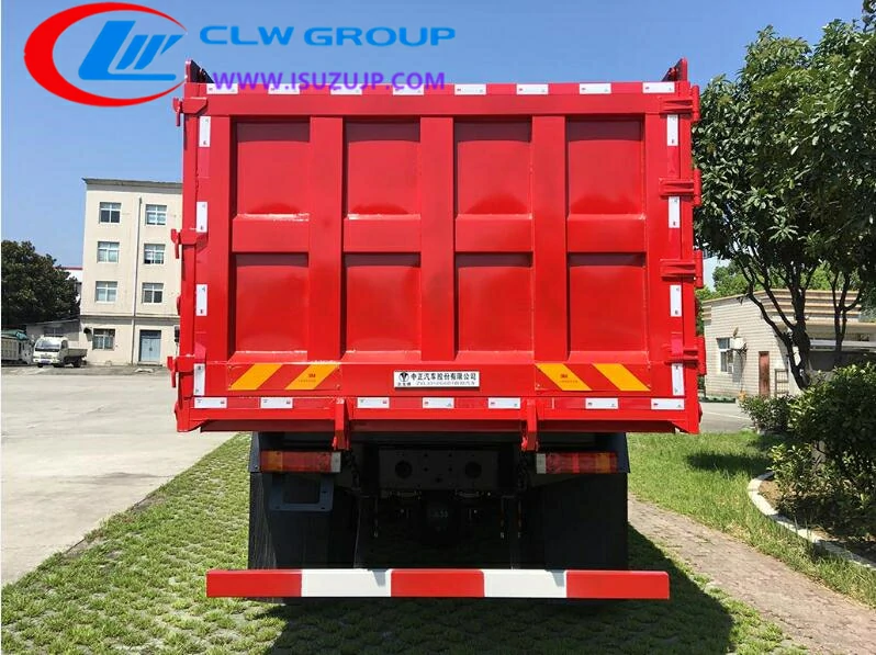 China 12 wheel heavy duty tipper truck Niger