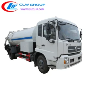 DFAC 3000 gallon sludge truck Thailand