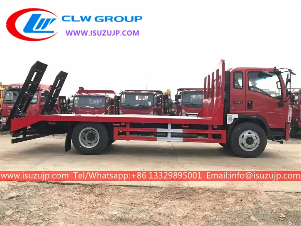 HOWO 15mt flatbed truck for sale