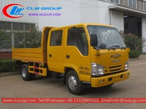 ISUZU 3cbm garbage truck lifting dumpster price Turkmenistan