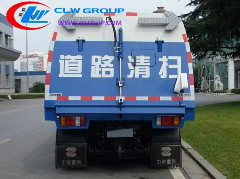 ISUZU 4m3 road sweeper price Turkmenistan