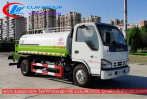 ISUZU 600P military water tanker Bhutan