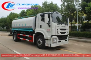 ISUZU GIGA 15m3 mobile water tanker price Vietnam