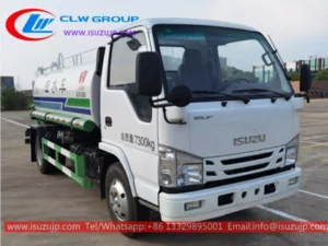 ISUZU NHR 1000 gallon potable water truck for sale Thailand