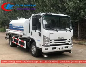 ISUZU NNR 6m3 bulk water tanker East Timor