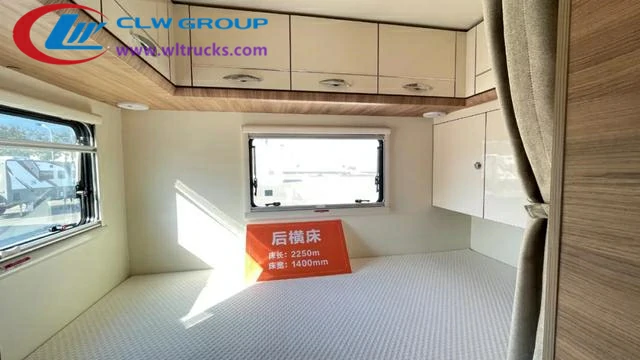 ISUZU NPR sprinter camper van sleeping cabin