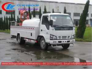 ISUZU mini water jet truck United Arab Emirates