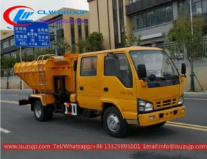 Isuzu 5t trash transport truck price Indonesia