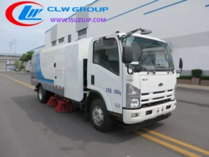 Isuzu 7 ton electric broom sweeper Sri Lanka