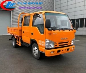 Isuzu mini 3 cube dump truck Ecuador