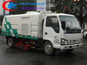 Isuzu mini road sweeper Israel