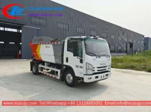 Japan dual compartment garbage trucks Mongolia