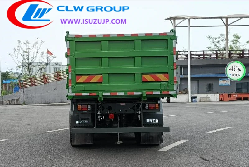 Sino Wangpai 25 ton tipper truck Uzbekistan