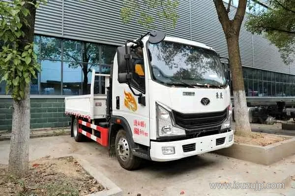 Sinotruk Homan 1 ton knuckle boom truck