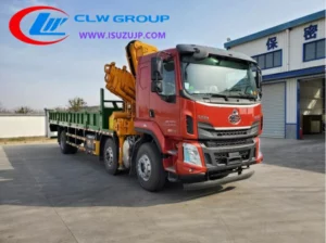 6x2 Chenglong lorry crane 10 ton price Somalia