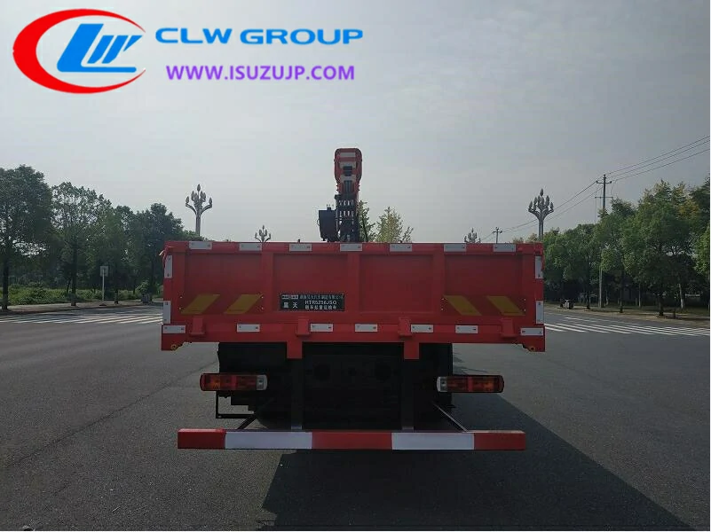 6x4 FAW 12t telescopic boom truck for sale Côte d'Ivoire