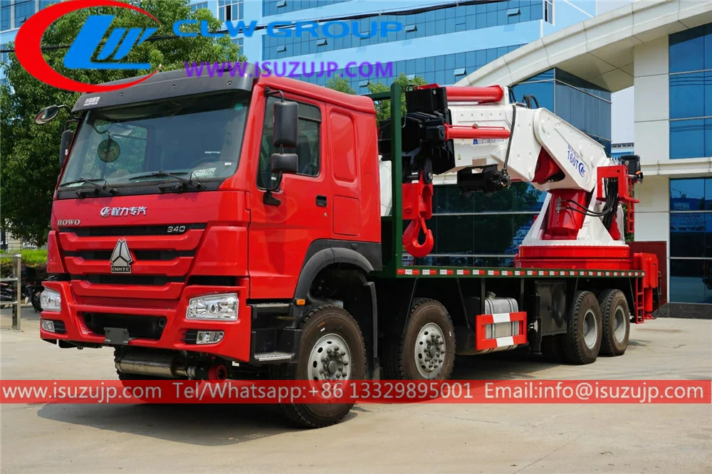 CNHTC 160T boom truck lift