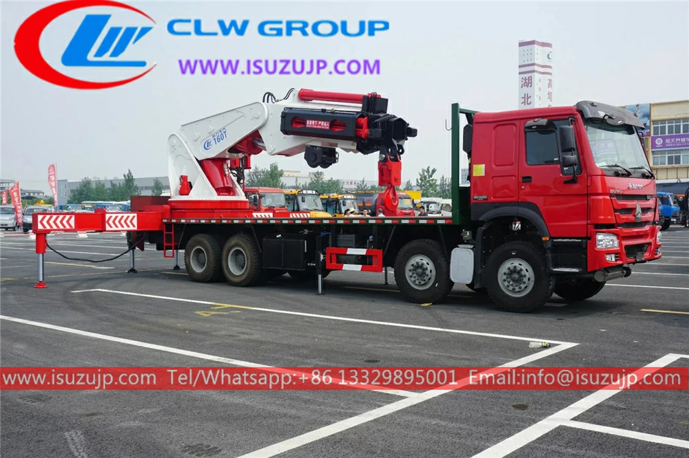 CNHTC 160T heavy duty crane truck